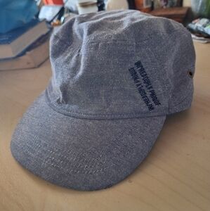 Soft denim-look ridgeway style cap
